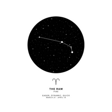 Load image into Gallery viewer, The Ram (Zodiac poster)
