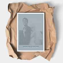 Load image into Gallery viewer, The best day of our lives (50x70cm)