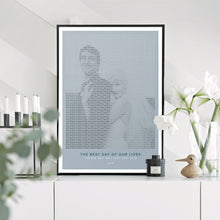 Load image into Gallery viewer, The best day of our lives (50x70cm)
