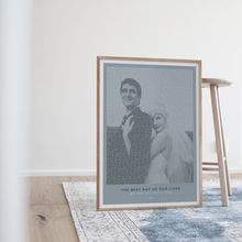 Load image into Gallery viewer, The best day of our lives (50x70cm)